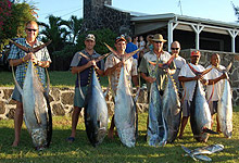 Types of fish caught by Aquila 1