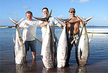Types of fish caught by Aquila 3