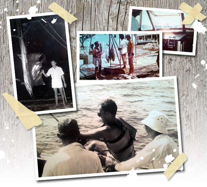 Some old souvenirs of Big Game Fishing in Mauritius